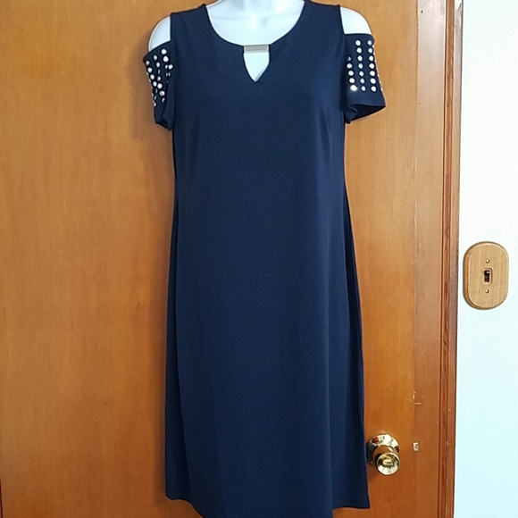 JM Collection Dresses & Skirts - NWT JM Collection grommet adorned sheath dress